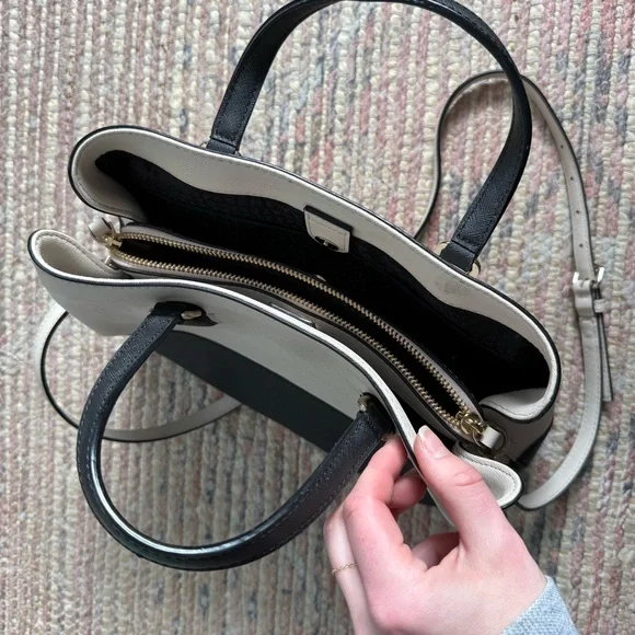 Kate Spade Laurel Black and White Handbag - Picture 13 of 14